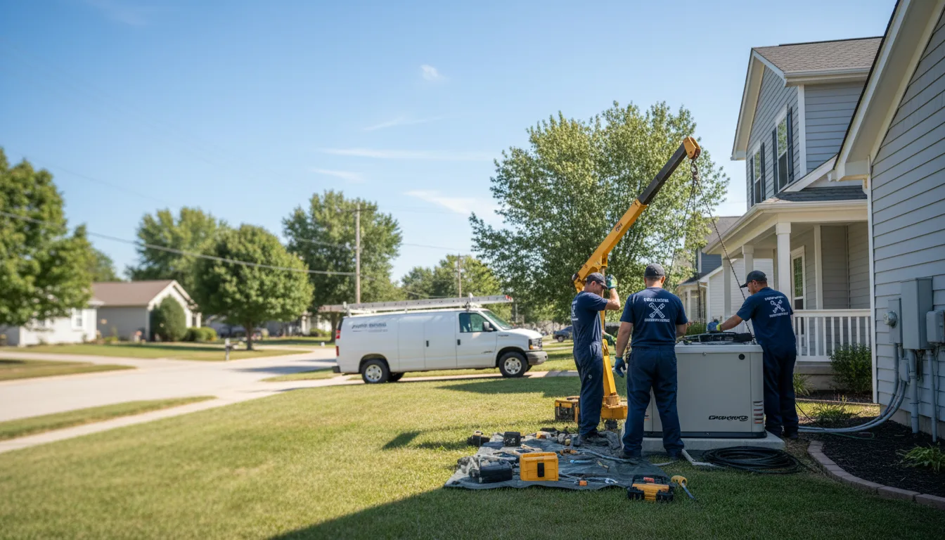 Generator Installation in Woodburn, IN near me